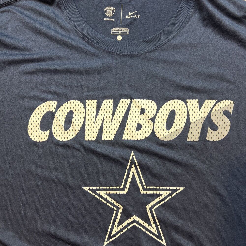 Nike Dri-Fit Dallas Cowboys Long Sleeve Large